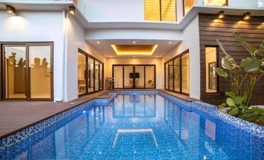 For Sale semi-furnished House with swimming Pool in Vista mar Lapu-lapu Cebu