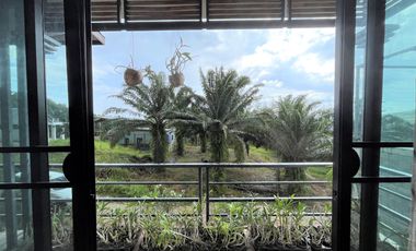 A 2- story house for sale with beautiful mountain view in a peaceful neighborhood