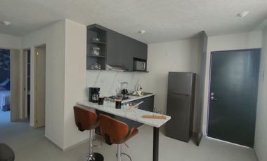 DEPARTAMENTOS . Equipados amplios y modernos