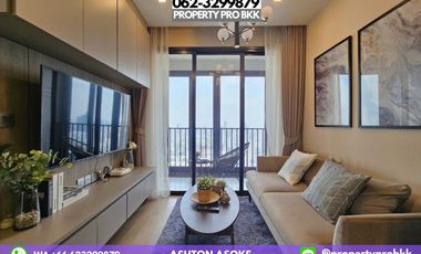 For rent Ashton Asoke: 2 bedrooms corner unit close to MRT Sukhumvit / BTS Asoke