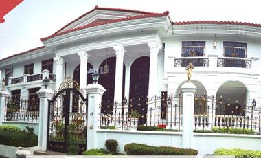 Classic Five Bedroom 5BR Victorian Mansion for Sale at Ayala Heights Quezon City