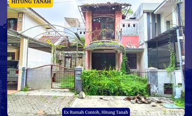 Dijual Rumah Hitung Tanah Purimas Gianyar Rungkut Surabaya SHM dkt MERR Tol Juanda