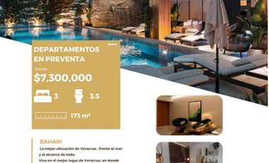 DEPARTAMENTOS EN PREVENTA CON VISTA AL MAR