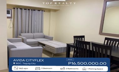 Avida Cityflex 2 Bedroom 2BR Condo for sale in BGC, Fort Bonifacio, Taguig