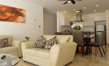 Renta Hermoso Depto 2 Rec Planta Baja en Cancún