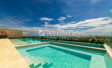 Departamento Amueblado en Renta, Riva Condos Puerto Cancún, Quintana Roo.