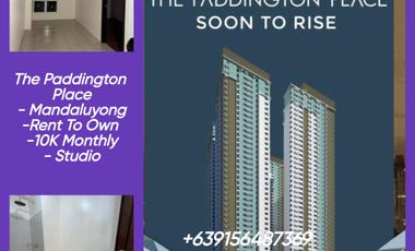 10K/Monthy Rent To Own Condo Pre Selling in Shaw Mandaluyong