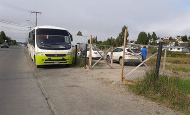 TERRENO URBANO 2000 M2, CON CABAÑA, CALBUCO