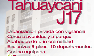 PRE VENTA DEPARTAMENTO DUPLEX, URB. TAHUAYCANI, SACHACA