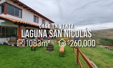 SE VENDE CASA DE CAMPO EN LAGUNA SAN NICOLAS - CAJAMARCA