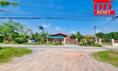 ขายที่ดินเปล่า ติดถนน ซอยปฐมอโศก บ้านแพ้ว นครปฐม ติดถนน 2 ฝั่ง