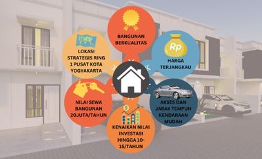 Rumah Royal Lotus Townhouse, Dekat Jogja Bay, Dapatkan Sekarang