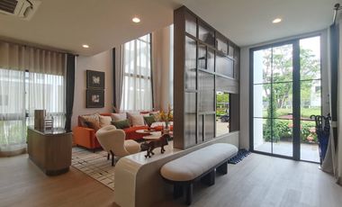 ♦ Plot Camelia ♦ Single house 2 storey, 86 sq.w. 285 sq.m. | 4 Beds, 3 Parking | Saransiri Salaya - Pinklao (สราญสิริ ศาลายา – ปิ่นเกล้า) | Near MUIDS