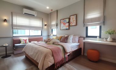 ♦ Plot Camelia ♦ Single house 2 storey, 86 sq.w. 285 sq.m. | 4 Beds, 3 Parking | Saransiri Salaya - Pinklao (สราญสิริ ศาลายา – ปิ่นเกล้า) | Near MUIDS