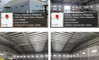 FOR RENT: Fitted Warehouse in Cavite Light Industrial Park - LA: 1,564 Sqm., FA: 1,150 Sqm., Parking: 484 Sqm.