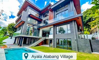 BRAND NEW HOUSE AND LOT FOR SALE IN AYALA ALABANG VILLAGE