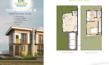 Casa Mira Bacolod Townhouse B End Unit