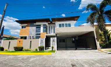 Contemporary house for sale inside an exclusive subdivision in Angeles City, Pampanga.