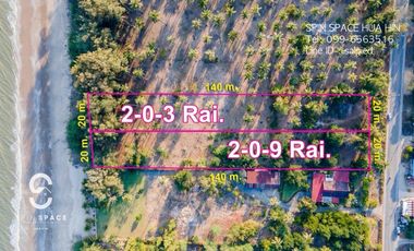 Beachfront Land For Sale At Kui Buri