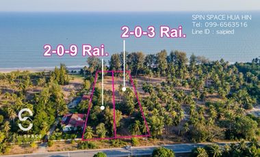 Beachfront Land For Sale At Kui Buri