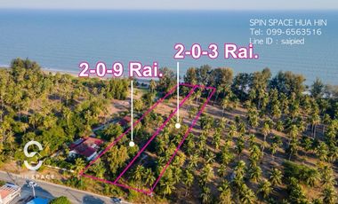 Beachfront Land For Sale At Kui Buri