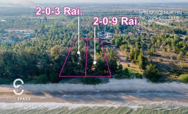 Beachfront Land For Sale At Kui Buri