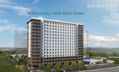 Solara Park Storeys Nuvali Studio Unit with Balcony FOR SALE near Xavier School and Ayala Mall