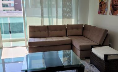 Apartamento amoblado en arriendo en Altos de Riomar.