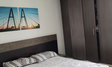 Apartamento amoblado en arriendo en Altos de Riomar.