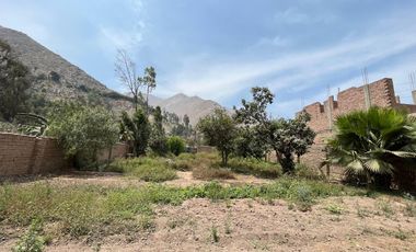 SE VENDE TERRENO 1022.7 M² - ASOCIACIÒN PRO VIV. PROPIA CASA HUERTA CHOSICA LURIGANCHO