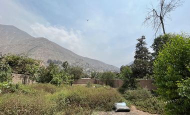 SE VENDE TERRENO 1022.7 M² - ASOCIACIÒN PRO VIV. PROPIA CASA HUERTA CHOSICA LURIGANCHO