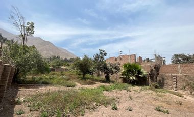 SE VENDE TERRENO 1022.7 M² - ASOCIACIÒN PRO VIV. PROPIA CASA HUERTA CHOSICA LURIGANCHO