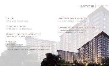 The Hermosa: 1-BR Condo, Fully Furnished, 6th Floor-F