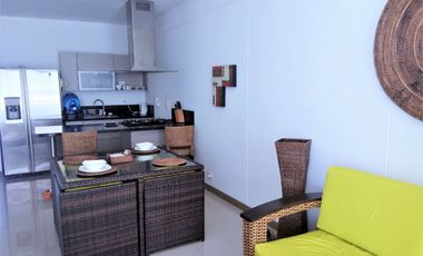 Apto. de 2 habitaciones 2 baños salida al mar en Pozos Colorados
