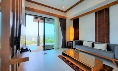 Beautiful modern-style pool villa with sea and mountain view for Sale in Aonang, Krabi