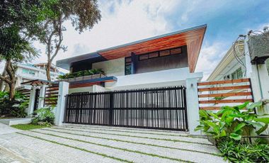 Ayala Heights Brand New Five Bedroom 5BR Modern Industrial Design House and Lot for Sale with Infinity Pool in Quezon City