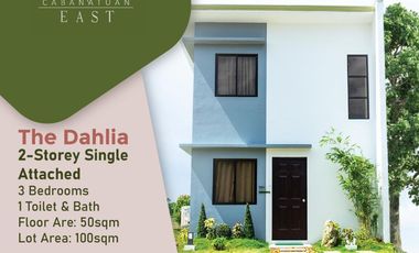 DAHLIA 3 Bedroom Unit in Cabanatuan East Subdivision