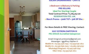 Japanese-Inspired Design! Yuri Single Attached H&L Idesia Heights 2-Bedroom w/Balcony 1-Car Garage 20K RF