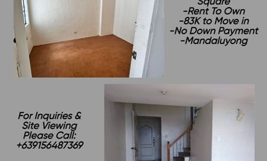 For Sale: No Down Payment Condo in Mandaluyong No Down Payment 2 MA to Move In