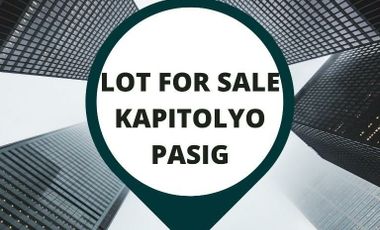 For Sale Kapitolyo Lot