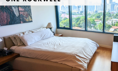 For Sale Makati Condo in One Rockwell, 3 Bedrooms (Direct Buyer only)