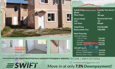 House and Lot For Sale in General Trias Cavite - Camella General Trias