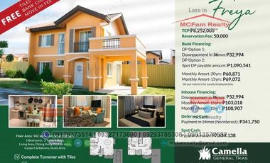 House and Lot For Sale in General Trias Cavite - Camella General Trias