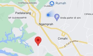 Gudang Luas 2000 M2  Luas Tanah 16.320 M2, Mainroad Batujajar,  Bandung Barat