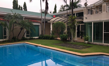 4 bedroom house in Dasmarinas Village  with pool and garden for rent