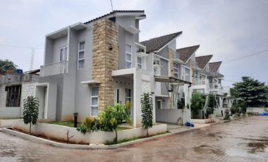 Rumah Medin Pancoran Mas, Split Level Townhouse,Baru Mewah Murah Syariah Dekat Tol Depok Jual Dijual