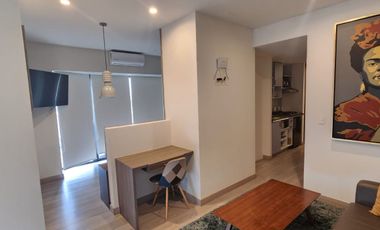 RENTO LOFT AMUEBLADO DE LUJO TORRE ADAMANT $18,000.00 INC. MTTO. Y SERVICIOS 3er PISO LLAMA !!!