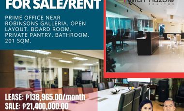 Ready For Occupancy Fully Furnished Office For Sale/Lease at AIC Gold Tower Ortigas Central Business District