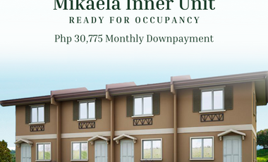 2-Bedroom Mikaela Inner Unit Townhouse Property for Sale in Bacolod City (Camella Bacolod South)