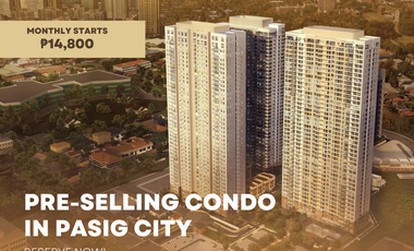 Upscale Pre-Selling Condo in Pasig City